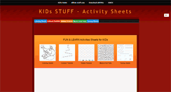 Desktop Screenshot of kids.allfree-stuff.com